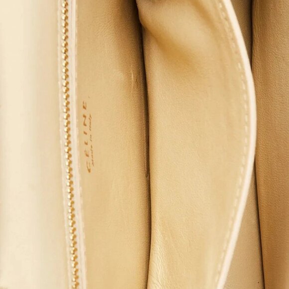 Celine Beige Python Mini Box Bag - Picture 11 of 11